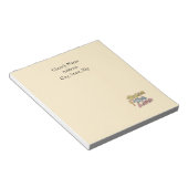 Custom Church Name Praise the LORD Graphic Notizblock (angewinkelt)