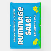 Custom Church Rummage Sale Banner (Vertikal)