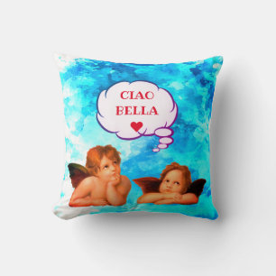 Custom CIAO BELLA Cherubs Angelo Valentines Kissen