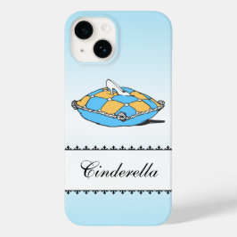 Custom Cinderella Slipper Aquamarin Pillow iPhone  Case-Mate iPhone 14 Hülle