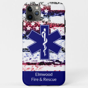 Custom City Fire and Rescue  Case-Mate iPhone Hülle