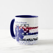 Custom City Fire and Rescue Tasse (Vorderseite Links)