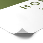 Custom City Map Honolulu Hawaii Wall Art Poster (Ecke)