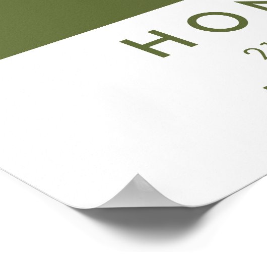 Custom City Map Honolulu Hawaii Wall Art Poster (Ecke)