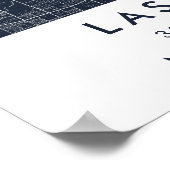 Custom City Map Las Vegas Nevada Wall Art Poster (Ecke)