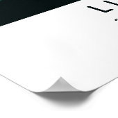 Custom City Map Lisbon Portugal Wall Art Poster (Ecke)