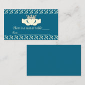 Custom Claddagh Platzkarte (Vorne/Hinten)