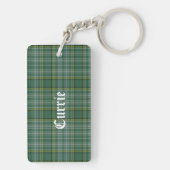 Custom Clan Currie Tartan Kariert Key Chain Schlüsselanhänger (Rückseite)