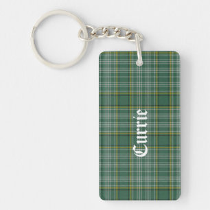 Custom Clan Currie Tartan Kariert Key Chain Schlüsselanhänger