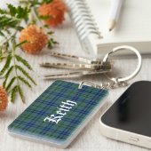 Custom Clan Keith Tartan Kariert Key Chain Schlüsselanhänger (Vorderseite rechts)