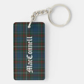 Custom Clan MacConnell Tartan Karierte Schlüsselke Schlüsselanhänger (Rückseite)