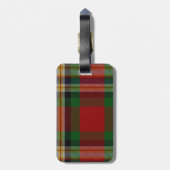 Custom Clan MacGill Tartan Karierter Gepäckanhänge Gepäckanhänger (Rückseite vertikal)