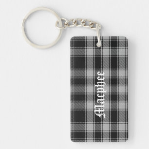 Custom Clan Macphee Tartan Karierte Schlüsselkette Schlüsselanhänger