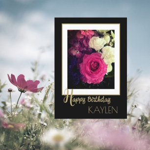 Custom Class! Happy Birthday Card Karte