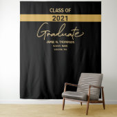 Custom Class of 2021 Graduate Abschluss Wandteppich (Beispiel)