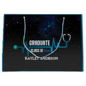 Custom Class of 2023 Future Nurse Große Geschenktüte (Vorderseite)