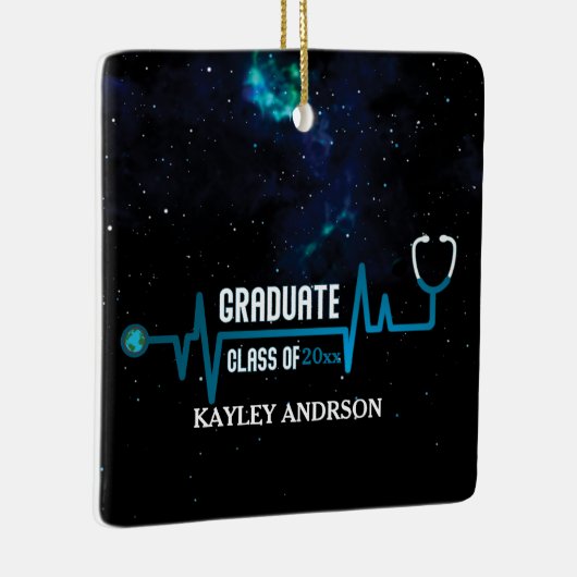 Custom Class of 2023 Future Nurse Keramikornament (Rechts)