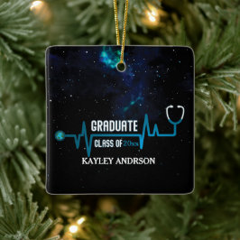 Custom Class of 2023 Future Nurse Keramikornament