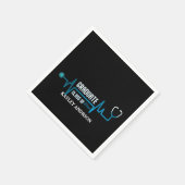 Custom Class of 2025 Future Doctor Serviette (Ecke)