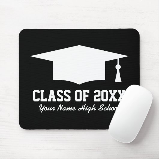 Custom class of 2025 Graduierungsparty Gunst Mousepad (Mit Mouse)