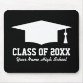 Custom class of 2025 Graduierungsparty Gunst Mousepad (Vorne)