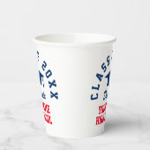 Custom class of 2025 High School Graduation Party Pappbecher (Links)