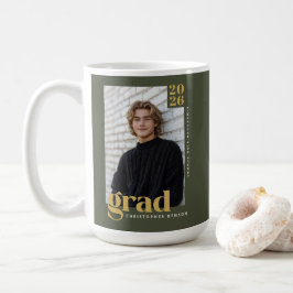 Custom Class of 2026 Photo Graduation Kaffeetasse