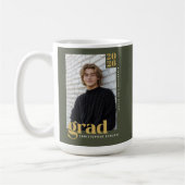 Custom Class of 2026 Photo Graduation Kaffeetasse (Links)