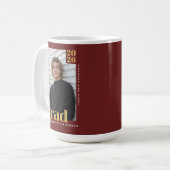 Custom Class of 2026 Photo Graduation Kaffeetasse (Vorderseite Links)