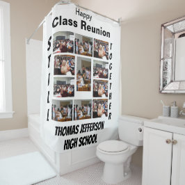 Custom Class Wiedersehen 11 FotoCollage Duschvorhang