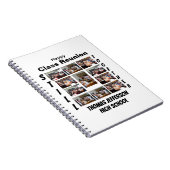 Custom Class Wiedersehen 11 FotoCollage Notizblock (Rechte Seite)
