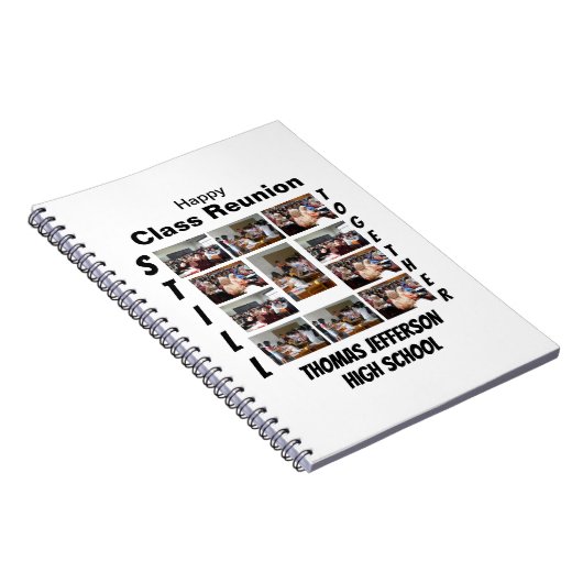 Custom Class Wiedersehen 11 FotoCollage Notizblock (Rechte Seite)