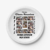 Custom Class Wiedersehen 11 FotoCollage Pappteller (Vorderseite)