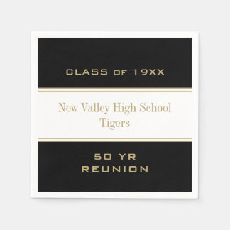 Custom Class Wiedersehen Partytime Paper Napkin Serviette