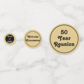 Custom class Wiedersehen table confetti! Konfetti (Rückseiten)