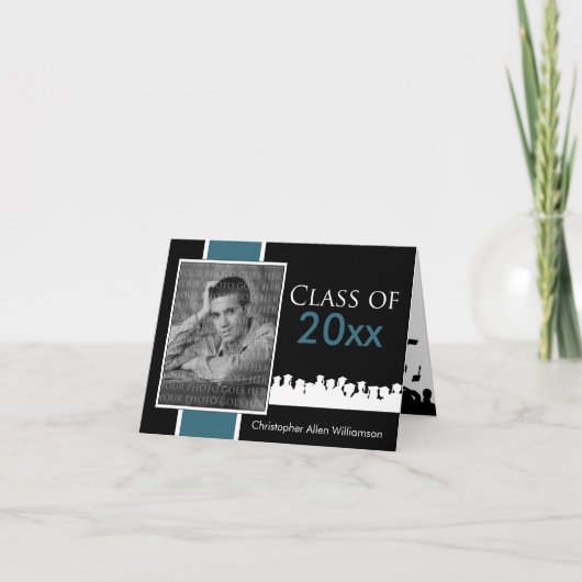 Custom Class [YEAR] Abschluss Ankündigung (Vorderseite)