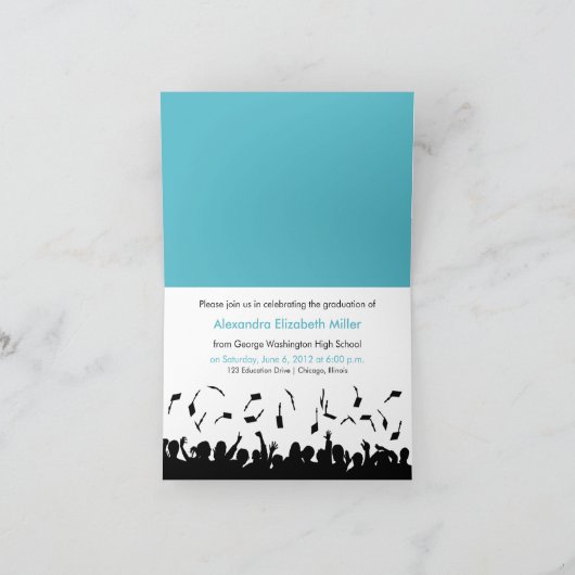 Custom Class [YEAR] Abschluss Ankündigung (Innenseite)