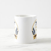 Custom Class [Year] Abschluss & School Name Kaffeetasse (Mittel)