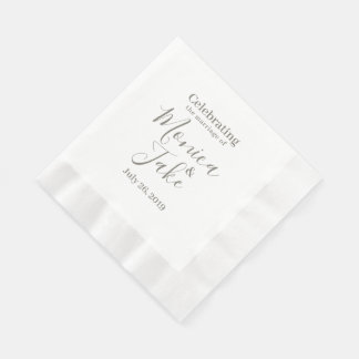 Custom Classic 6.5 x 6.5 Papier Napkins Serviette