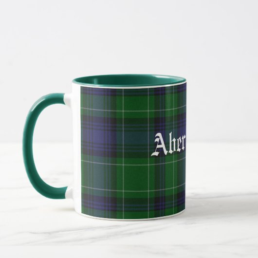 Custom Classic Abercrombie Tartan Karierte Tasse (Links)