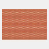 Custom Classic Beige Brown Gray White Gingham Geschenkpapier Set (Vorderseite 3)