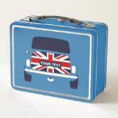 Custom Classic British Mini Lunch Box (Rückseite)