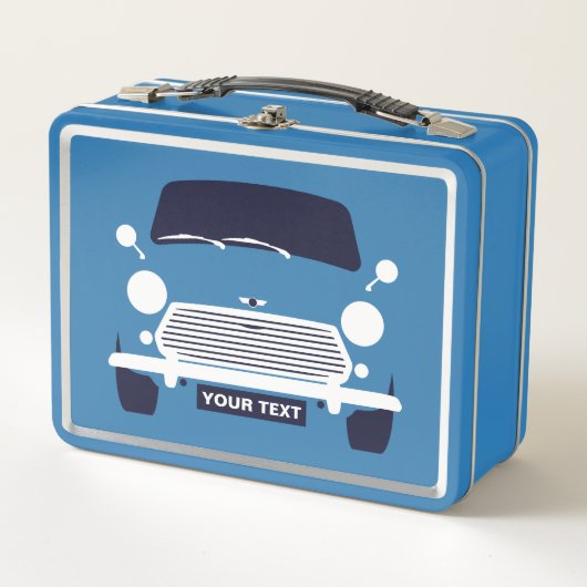 Custom Classic British Mini Lunch Box (Vorderseite)