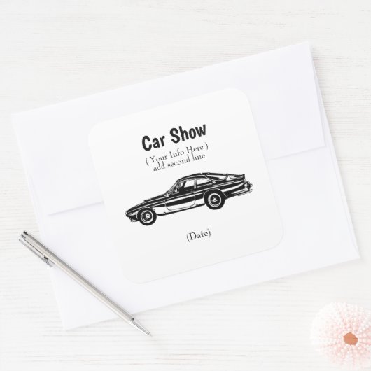 Custom Classic Car Stickers (Umschlag)
