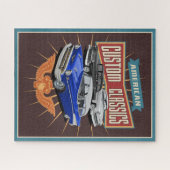 Custom Classic Cars Jigsaw Puzzle (Horizontal)