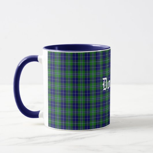 Custom Classic Douglas Tartan Karierte Tasse (Links)