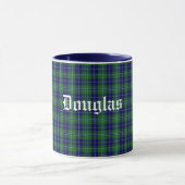 Custom Classic Douglas Tartan Karierte Tasse (Zentrum)