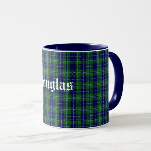 Custom Classic Douglas Tartan Karierte Tasse (VorderseiteRechts)