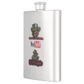 Custom Classic Flask Flachmann (Links)