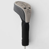 Custom Classic Golf Club Name Headcover (angewinkelt)